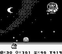 une photo d'Ã©cran de Super Mario Land 2 sur Nintendo Game Boy